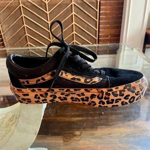 Vans | Suede | Platform | Animal Print